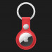 Брелок для AirTag Leather Key Ring (PRODUCT)RED (MK103)